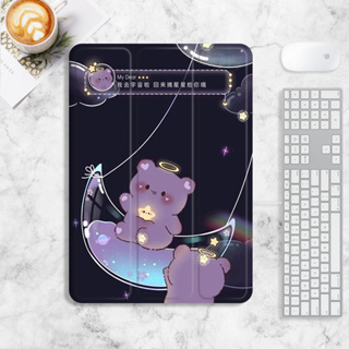 lucky bear เคส iPad mini1/2/3/4/5/6 air4/5 เคสไอแพด 10.2 gen7/8/9 gen10 case iPad pro11 2022 เคสซิลิโคน มีที่ใส่ปากกา