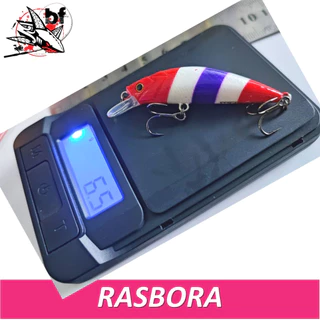 Weebass Sinking Rasbora เหยื่อปลั๊ก ดำตื้น วีแบส รุ่น ราสโบร่า ยาว5 ซม. หนัก 6.3กรัม