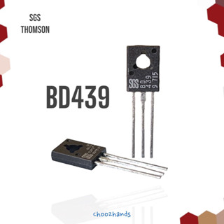 BD439 NPN power Transistors SOT-32 TO-126 ทรานซิสเตอร์พลังงานเสริม SILICON Transistor SGSTHOMSON