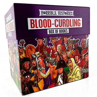 20 BOOKS Horrible Histories Science  Blood Curdling Box Of Books Collection Original English Reading Childrens Books