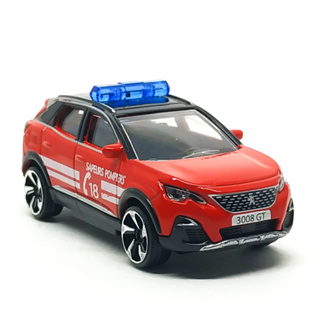 Majorette Peugeot 3008 GT - SAPEUR POMPIERS 18 Red ล้อ 5LTS Scale 1/61 (8cm) ไม่มี package