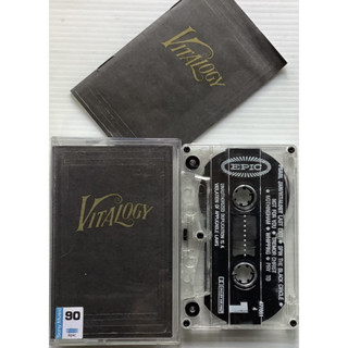 Cassette Tape เทปคาสเซ็ตเพลง Pearl Jam อัลบั้ม Vitalogy ลิขสิทธิ์