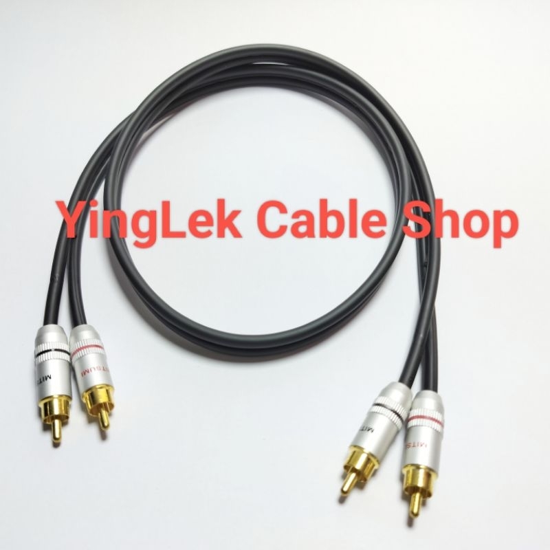 สายสัญญาณ RCA ความยาว50.cm ทำจากสายDynacom