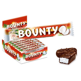 Bounty zaterbบาวตี้ช็อกโกแลต ไส้มะพร้าว นำเข้าจากเยอรมัน🇩🇪57กรัม