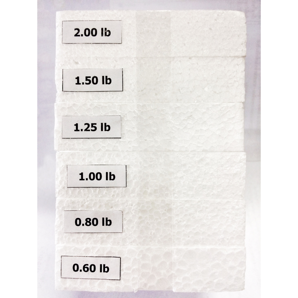 โฟมแผ่นความหนาแน่น 1.5 ปอนด์  60*120cm หนา 1", 2" (สั่งซื้อขั้นต่ำ 5 แผ่น) และ  3" , 4" (ขั้นต่ำ 3 แผ่น)
