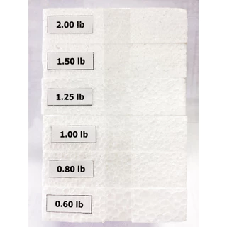 โฟมแผ่นความหนาแน่น 1.5 ปอนด์ 60*120cm หนา 1", 2" (สั่งซื้อขั้นต่ำ 5 แผ่น) และ 3" , 4" (ขั้นต่ำ 3 แผ่น)