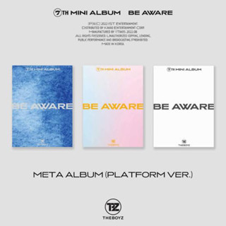 พร้อมส่ง อัลบั้ม (ไม่แกะ) THE BOYZ [BE AWARE] platform album 120฿ 3เวอร์ 340฿ 🪄แถมการ์ดสเปสุ่ม 1ใบ/บั้ม