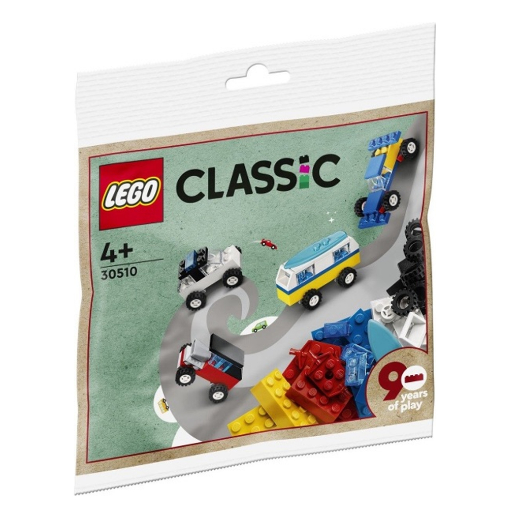 30510 : LEGO LEGO Classic 90 Years of Cars Polybag (ซองยับเล็กน้อย)