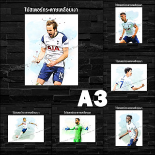 ภาพโปสเตอร์ สำหรับตกแต่งติดผนังพิมพ์บนกระดาษโฟโต้ Tottenham Hotspur สเปอร์ ขนาด A3