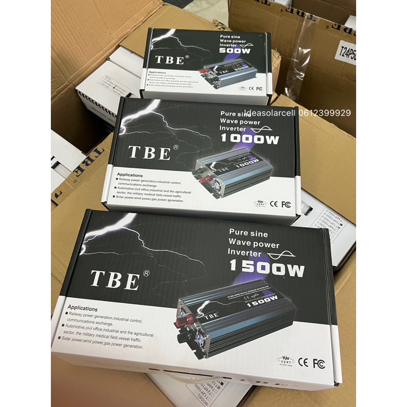 Inverter TPE  PURE SINE WAVE 24v 500w 1000w 1500w