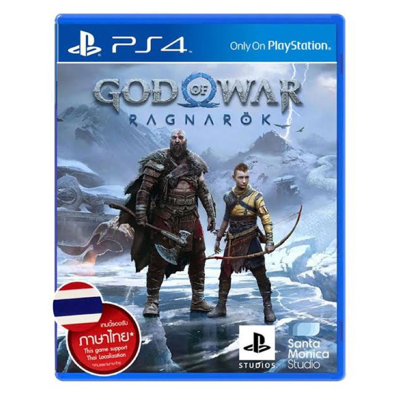 (มือหนึ่ง) God Of War ragnarok PS4/Zone3 ภาษาไทย