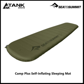 Sea To Summit Camp Plus Self-Inflating Sleeping Mat แผ่นรองนอนเป่าลม หนาเพิเศษ 3 นิ้ว โฟมผสมช่องลมด้วยเทคโนโลยี Delta Core-V พร้อมวาล์วมัลติฟังก์ชั่น นอนสบาย พับเก็บได้ สำหรับแบ็คแพคและแคมป์ปิ้ง โดย Tankstore