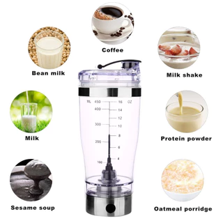 แก้วปั่นอัตโนมัติ อาหารเสริมต่างๆ กาแฟ โอวันติน แก้วปั่นเวย์ 450ML600ML
