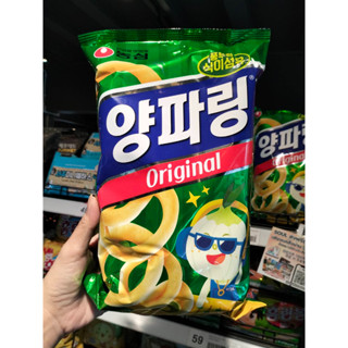 นงชิม ขนมหัวหอมทอดกรอบ Nongshim Onion Ring 농심 양파링 80g.