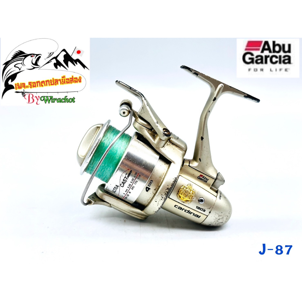 รอก รอกญี่ปุ่น รอกญี่ปุ่นมือ2 รอกตกปลา Abu Garcia carcinal 1303 (J-87) ญี่ปุ่นมือสอง รอกตกปลาหน้าดิน