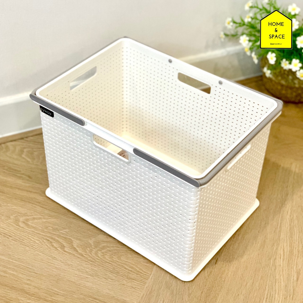 ตระกร้าอเนกประสงค์มีหูหิ้ว ซ้อนกันได้ รุ่น DW-380 , DP-380 - รูปที่ 4