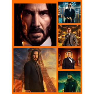 โปสเตอร์หนัง John Wick: Chapter 4  จอห์น วิค แรงกว่านรก 4 ขนาด 11.5 X 16.5 นิ้ว (A3)