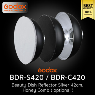 Godox Beauty Dish Reflector BDR-S420 42 cm. ( Beautiful Dish - Bowen Mount )