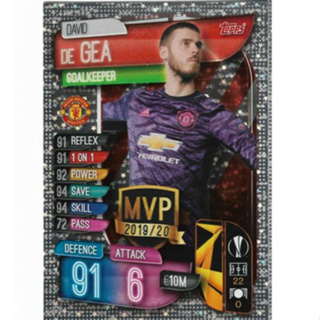 David De Gea (Manchester United) 278.   MVP - Match Attax 2019/20 - Champions League