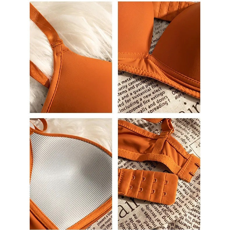 (คุณภาพที่ดีกว่า)บรา เสื้อในดันทรง สปอร์ตบรา สุดฮิตตลอดกาล Bra เสื้อในไร้ขอบ - รูปที่ 5