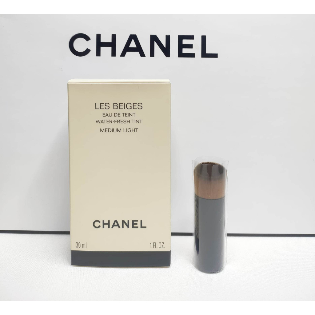 Chanel แปรงรองพื้นชาแนลของแท้💯 Chanel Beauty Chanel Cosmetic กระเป๋าเครื่องสำอาง Chanel