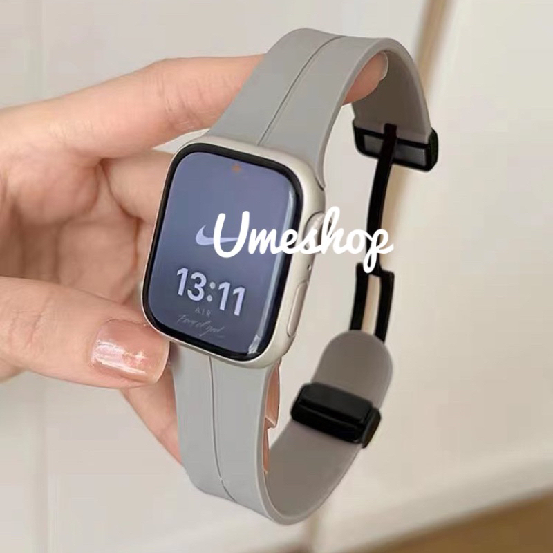 lock ใหม่ !!! สายนาฬิกา watch ultra10 8 7 6  5 4 3 สายนาฬิกา smart watch ปรับง่าย 41/44/45/49mm strap smart watch