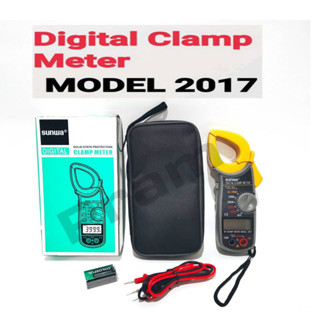 คลิปแอมป์ SUNWA 2017 Clamp Multimeter Digital มัลติมิเตอร์ดิจิตอล มิเตอร์วัดไฟ แคล้มมิเตอร์ คลิปแอมป์ ซันว่า 2017