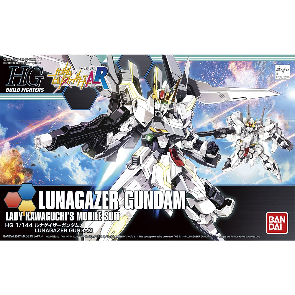 BANDAI HGBF 1/144 Lunagazer Gundam