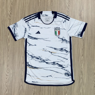 เสื้อบอล  เสื้อผู้ใหญ่ อิตาลิ2023 Italy เนื้อผ้าโพลีเอสเตอร์แท้ เกรดแฟนบอล AAA