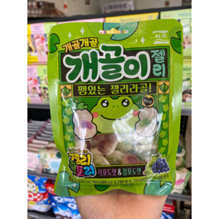 Seoju frog jelly เจลลี่รสองุ่นแดงและองุ่นเขียวรุปกบ