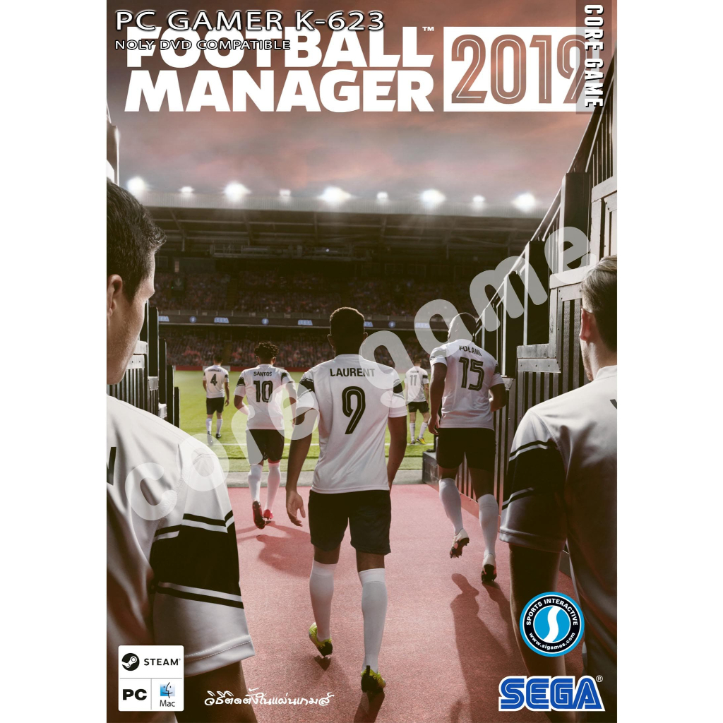 Football Manager 2019 แผ่นและแฟลชไดร์ฟ  เกมส์ คอมพิวเตอร์  Pc และ โน๊ตบุ๊ค