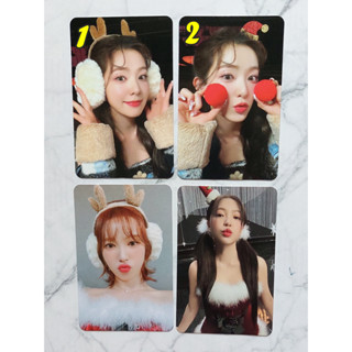 การ์ด Set สุ่ม ของแท้ จาก Goods Red Velvet - 2022 PINK CHRISTMAS RANDOM PACK Official MD พร้อมส่ง Card Kpop