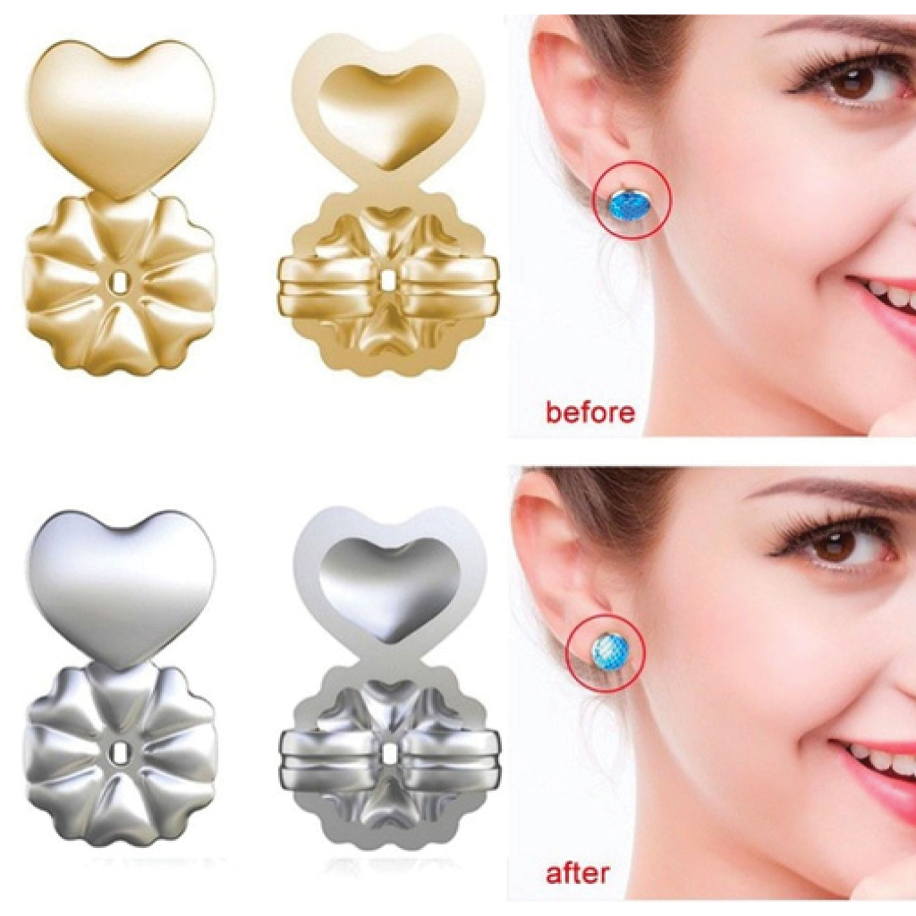 Earbar ยกทรงต่างหู ต่างหูหย่อนไปหน้า ใส่สวยพอดี รูหูยาน มีสีให้เลือก 3 สี (สีเงิน/ทอง/โรสโกล) ราคา ถูกที่สุด ดีลบีเคเค แกลเลอรีภาพที่ 4