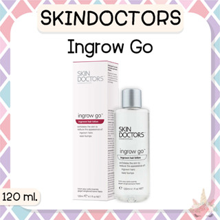 *พร้อมส่ง/ของแท้‼️* Skin Doctors Ingrow Go 120 ml. ช่วยกำจัดขนคุด รอยแดงจากการโกนขน