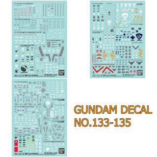 GUNDAM DECAL NO.133-135 MOBILE SUIT GUNDAM THE WITCH FROM MERCURY MULTIUSE 1-3