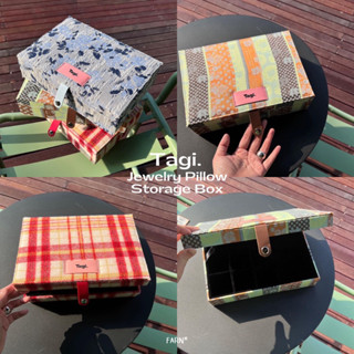 (PRE-ORDER) Tagi. Jewelry Pillow Storage Box — กล่องเก็บเครื่องประดับ