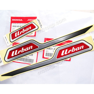 【 แท้ 】 ฮอนด้า สติกเกอร์ Scoopy URBAN 2023 โลโก้ เครื่องหมาย ฝาข้าง ฝาครอบไฟหน้า HONDA สกูปี้ Sticker