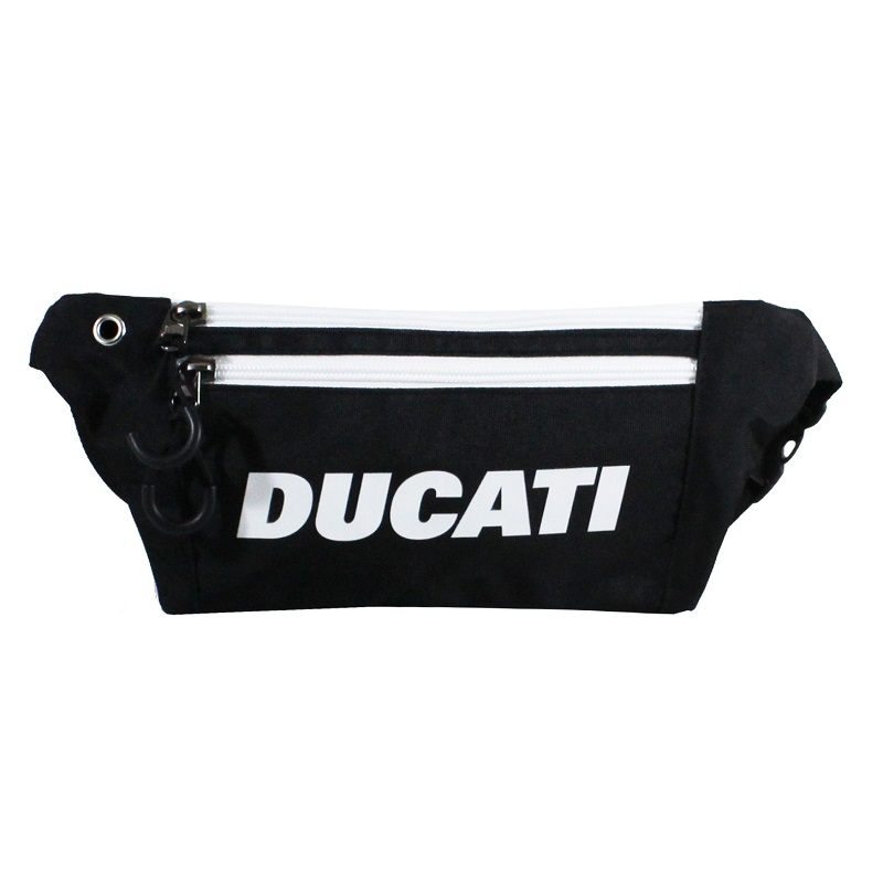 Ducati กระเป๋าคาดเอวดูคาติลิขสิทธิ์แท้ ขนาด 33x12x1 cm. DCT49 122