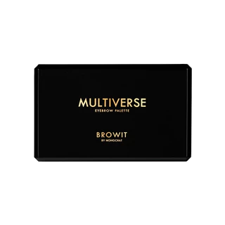 บราวอิท บาย น้องฉัตร มัลติเวิร์ส อายบราว พาเลทเขียนคิ้วฝุ่นและไฮไลท์ Browit Multiverse Eyebrow Palette 1g. x 4 Colors