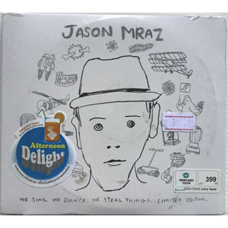 2CD + 1DVD 2ซีดีเพลง + 1ดีวีดี Jason Mraz อัลบั้ม We Sing We Dance We Steal Things Limited Edition ลิขสิทธิ์ ซีล