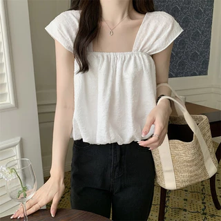 mollygirl เสื้อสม็อคปุ่ยๆมีแขน น่ารัก