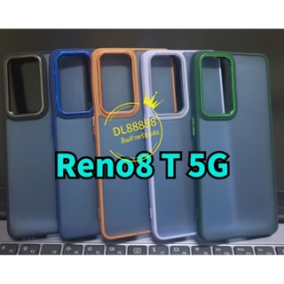 ✨พร้​อมส่งใน🇹🇭✨PC+TPU เคสกันกระแทก For Oppo Reno8T 5G / Reno8 T 5G / Reno 8T 5G