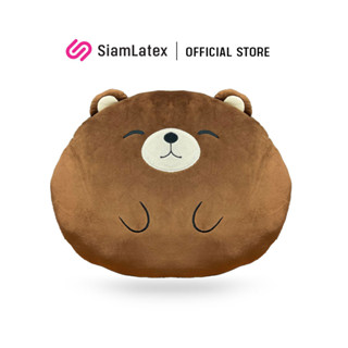 SiamLatex หมอนอิง หมอนอิงโซฟา หมอนอิงสวยๆ Bearry หมอนหนุน หมอนกอด หมอนอิง ของตกแต่งบ้าน สัมผัสนุ่มฟูเนื้อผ้านุ่มอ่อนโยนต่อผิว หมอนอิงโฮสเทล