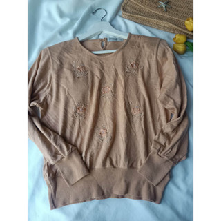 เสื้อแขนยาวสีพื้น เสื้อแขนยาวมือสอง