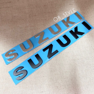 โลโก้ SUZUKI ตัวอักษรแยก ความสูงของตัวอักษรขนาด 4cm