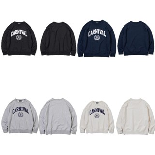 [ ของแท้ ] เสื้อกันหนาวแขนยาว CARNIVAL® Spring/Summer 2023 “Vandalism” Collection ACADEMY CREWNECK ของใหม่ พร้อมส่ง