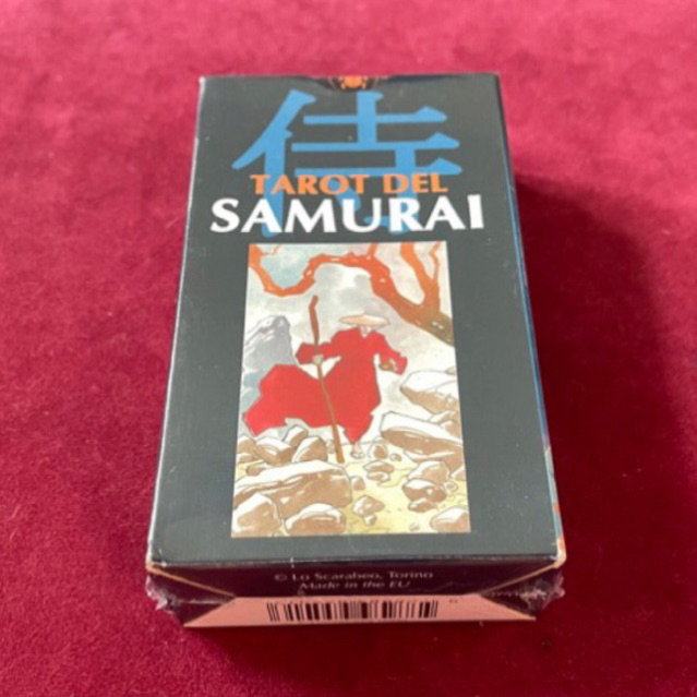 Tarot_raredecks-Samurai Tarot (Tarot del Samurai) - Lo Scarabeo, 2010, Rare -Tarot card/deck/ไพ่ทาโร
