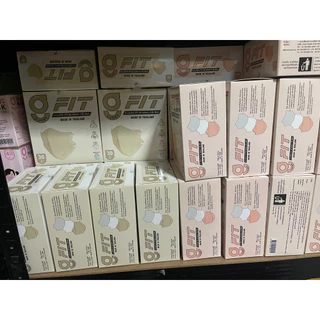 ล็อตใหม่ล่าสุด!! หน้ากาก G LUCKY FIT 3D 3ชั้น แบบกล่อง บรรจุ 30 ชิ้น ป้องกันฝุ่น PM2.5