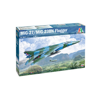 พลาสติก โมเดล ประกอบ ITALERI สเกล 1/48 MiG-27/MiG-23BN Flogger (2817)