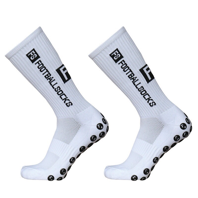 ถุงเท้าฟุตบอลกันลื่นครึ่งแข้ง FS Footballsocks